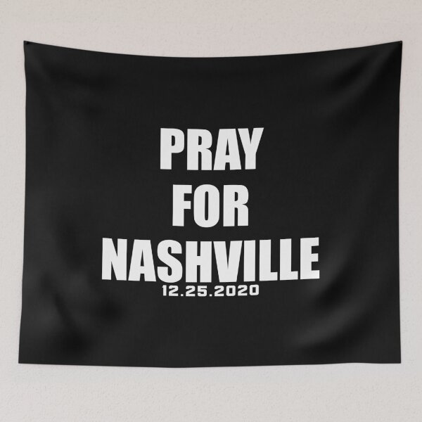 Artikelvorschau, Beten Sie für Nashville - Tennessee: Nashville Explosion entworfen und verkauft von PrintBrint.
