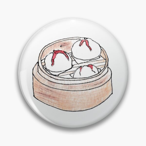 Item preview, Dim Sum Icons: Cha Siu Bao designed and sold by buhloop.