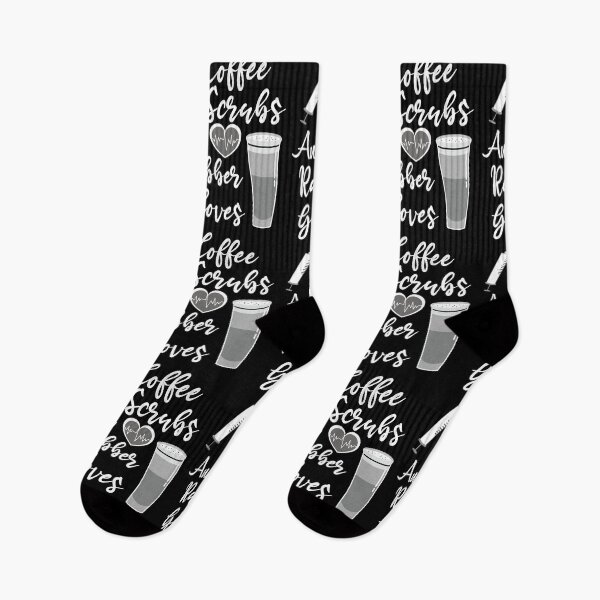 Item preview, Coffee Scrubs And Rubber Gloves funny nurse designed and sold by LANANIL.