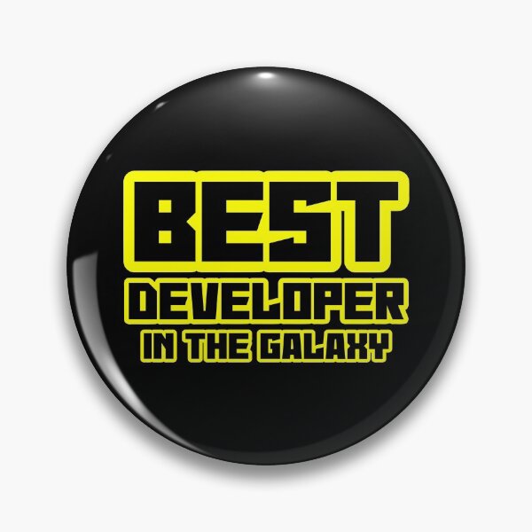 Item preview, Best Developer In The Galaxy Gift Design designed and sold by designsnmore.