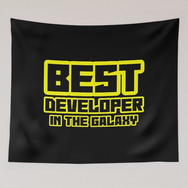 Item preview, Best Developer In The Galaxy Gift Design designed and sold by designsnmore.
