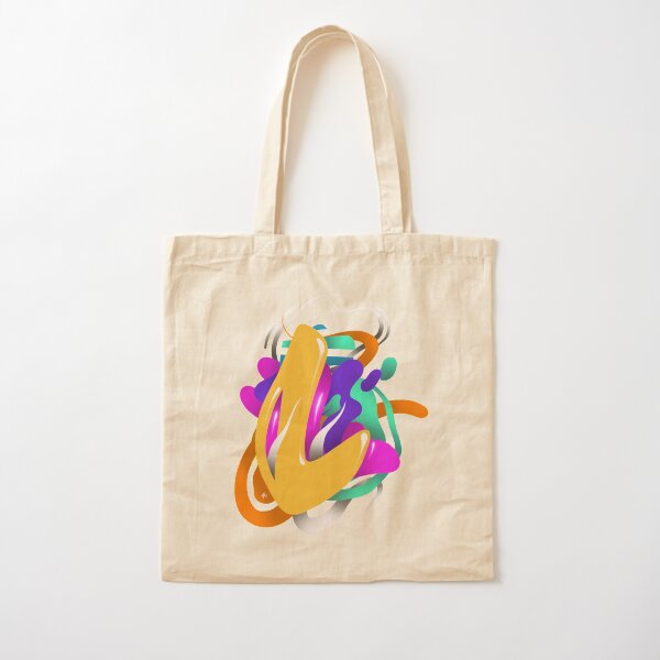 LETTER L Cotton Tote Bag