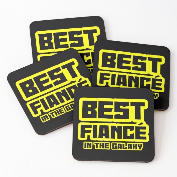 Item preview, Best Fiance In The Galaxy Gift Design designed and sold by designsnmore.