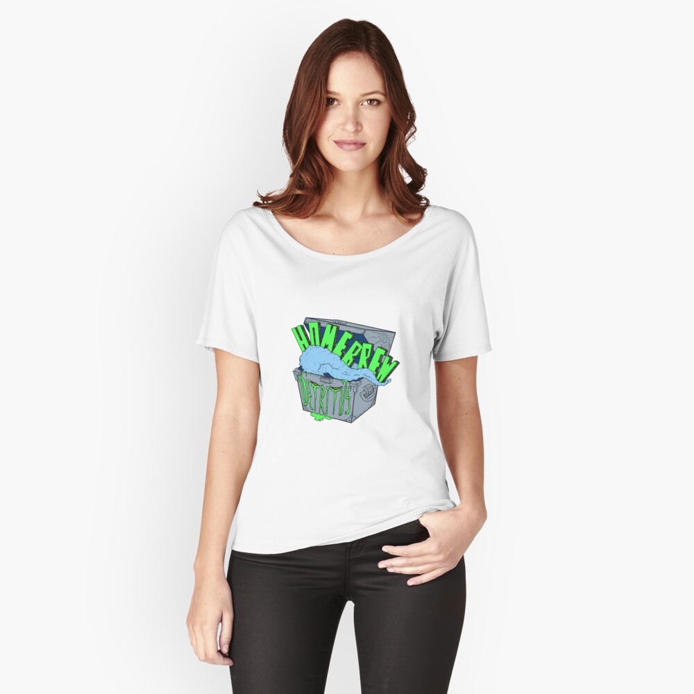 Item preview, Relaxed Fit T-Shirt designed and sold by homebrewD.
