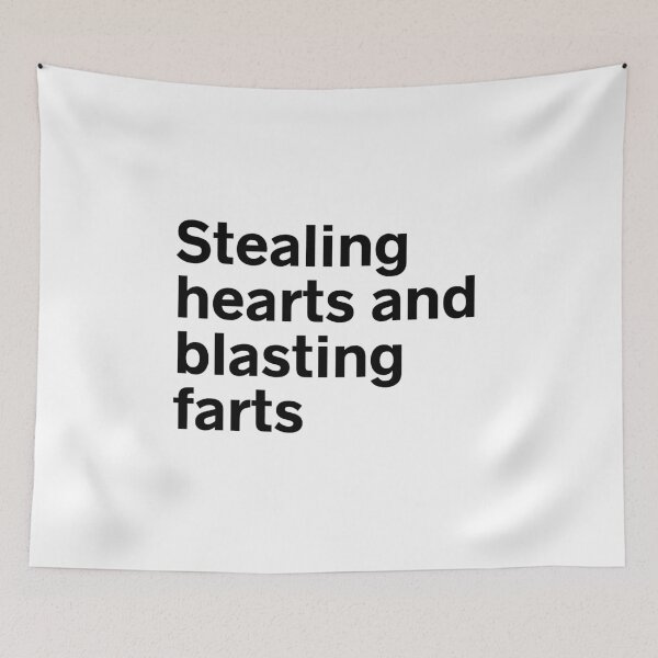 Item preview, Stealing Hearts And Blasting Farts designed and sold by kindxinn.