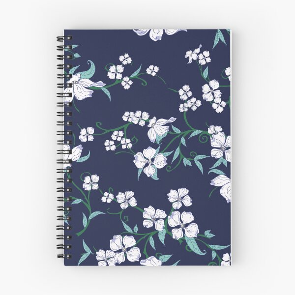 Item preview, Seamless Floral Bleu designed and sold by SECRET STORE.