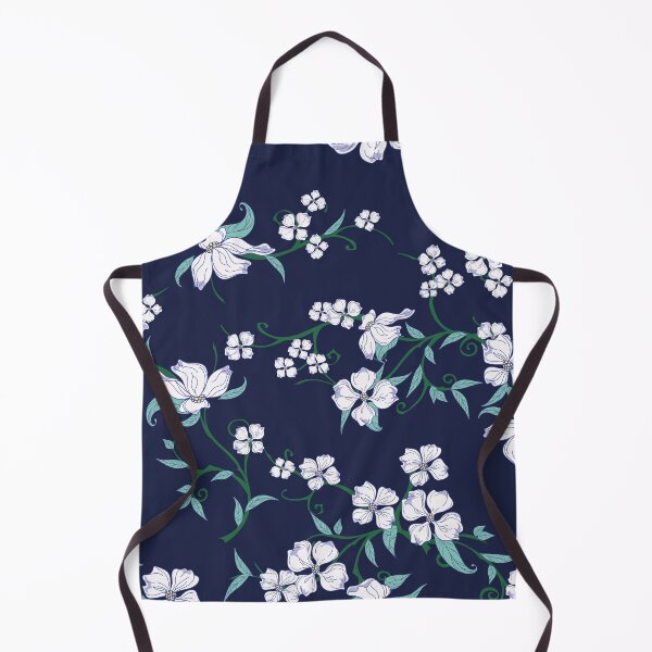 Item preview, Seamless Floral Bleu designed and sold by SECRET STORE.