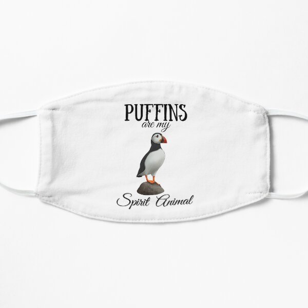 Puffins Are My Spirit Animal Mask