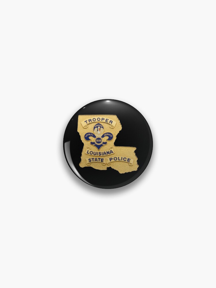 Louisiana State Police Badge Metal LA State Police Bagde 