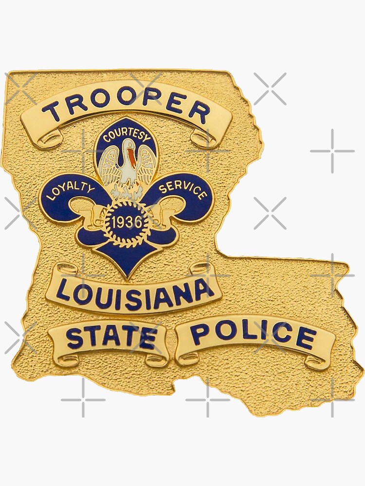Louisiana State Police Patch