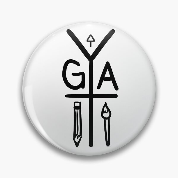 Item preview, Yuuki G's Artsy Things Official Logo (Black) designed and sold by Yuuki G's Artsy Things.