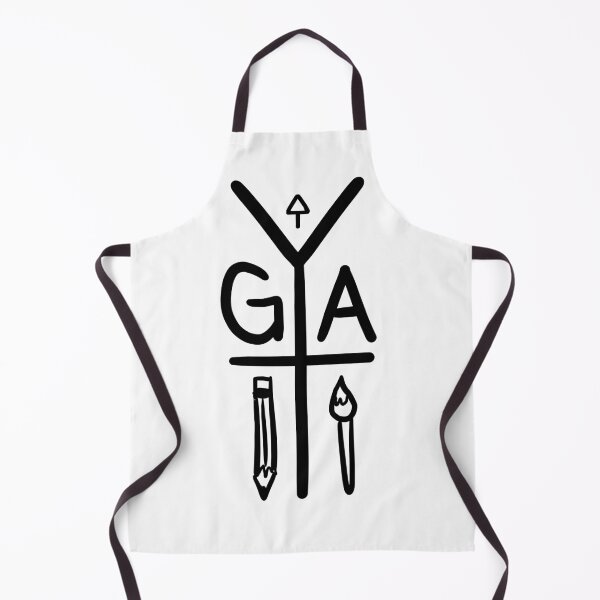 Item preview, Yuuki G's Artsy Things Official Logo (Black) designed and sold by Yuuki G's Artsy Things.