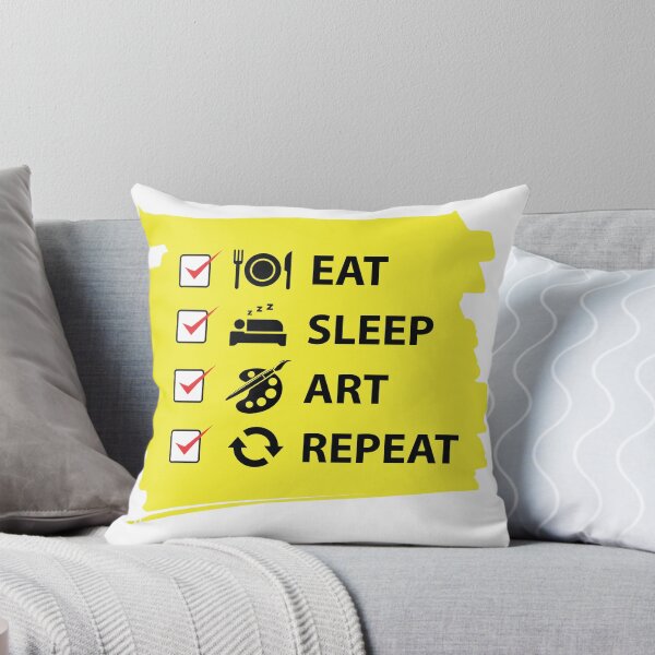 Item preview, Eat, Sleep, Art, Repeat designed and sold by marcosty.