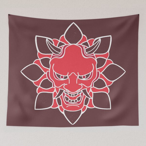 Item preview, Japanese Hannya Tattoo designed and sold by mouad naouiri.