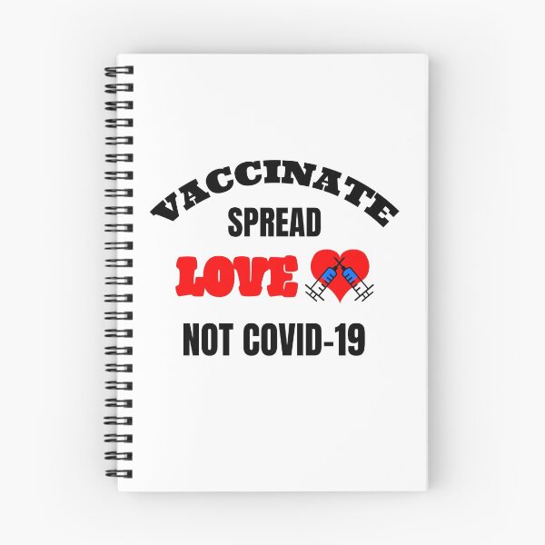 Item preview, Vaccinate Spread Love Not COVID-19 (Light Background) designed and sold by pbstylesetters.