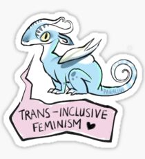 trans-inklusive Feminismus Sticker