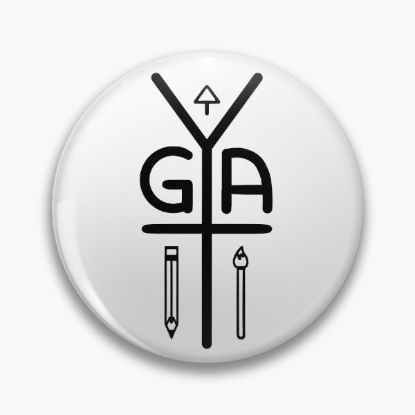 Item preview, Yuuki G's Artsy Things Official Logo 2021 (Black) designed and sold by Yuuki G's Artsy Things.