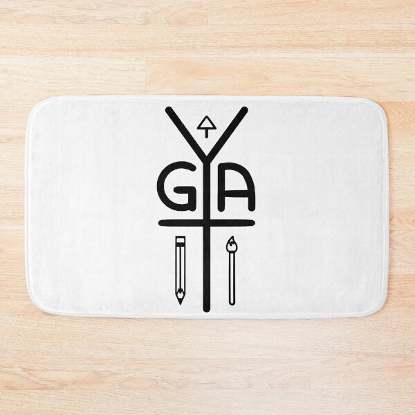 Item preview, Yuuki G's Artsy Things Official Logo 2021 (Black) designed and sold by Yuuki G's Artsy Things.