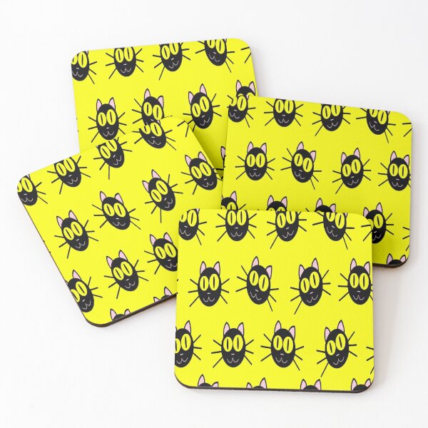 Item preview, Cats Heads Pattern designed and sold by DigitalNobleman.