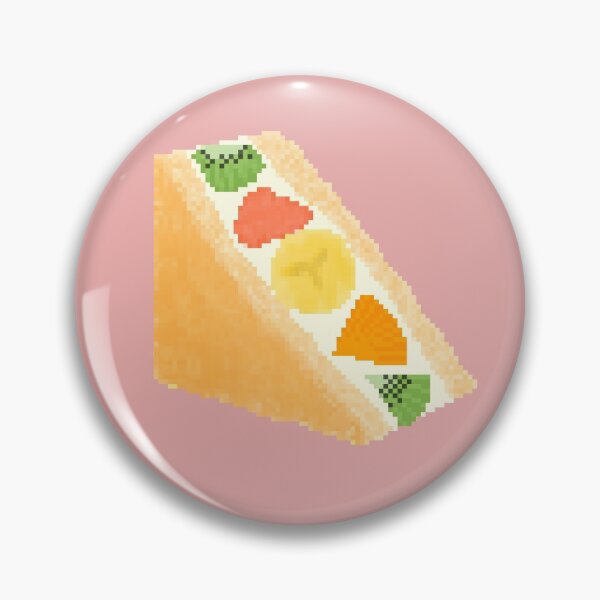 Item preview, Fruit sando/sandwich pixel art designed and sold by tifft.
