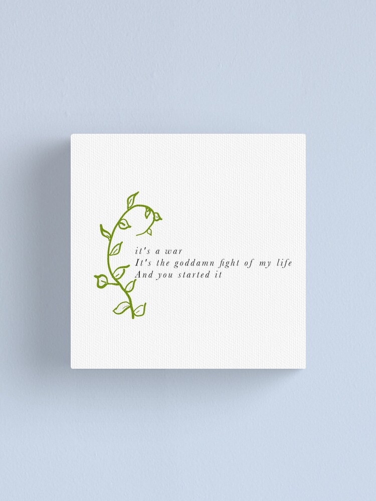 Ivy Lyrics Taylor Swift Poster for Sale by handmadebykim