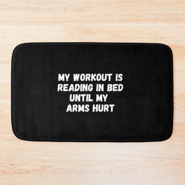 Item preview, Mi entrenamiento es leer en la cama hasta que me duelan los brazos designed and sold by PrintexDesigns.