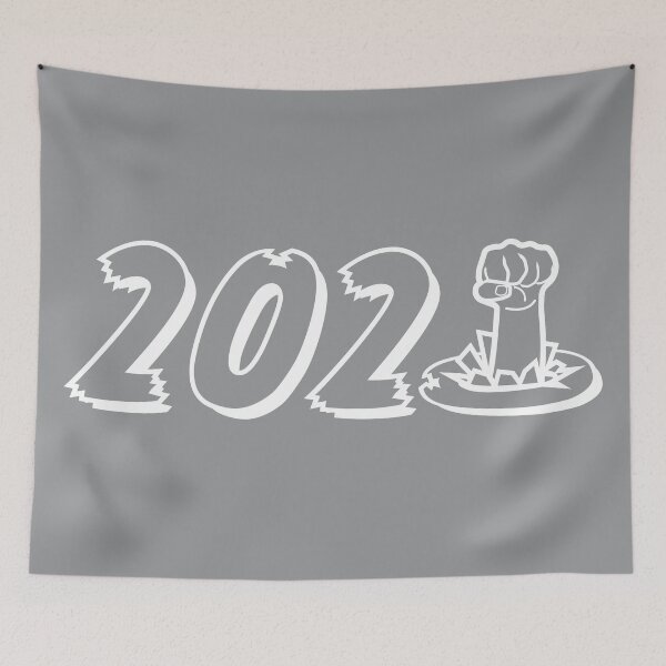 Item preview, Happy New Year 2021 - Ultimate Gray designed and sold by WalkingOnTheSt.