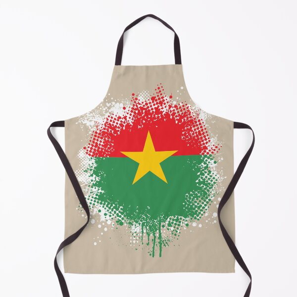 Item preview, Flag of Burkina Faso - Splat designed and sold by pixelinga.