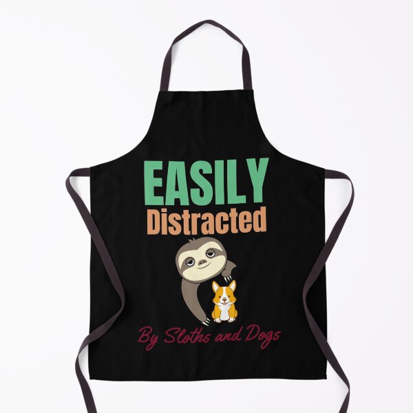 Item preview, Easily Distracted By Sloths and Dogs designed and sold by Rcasadesign.