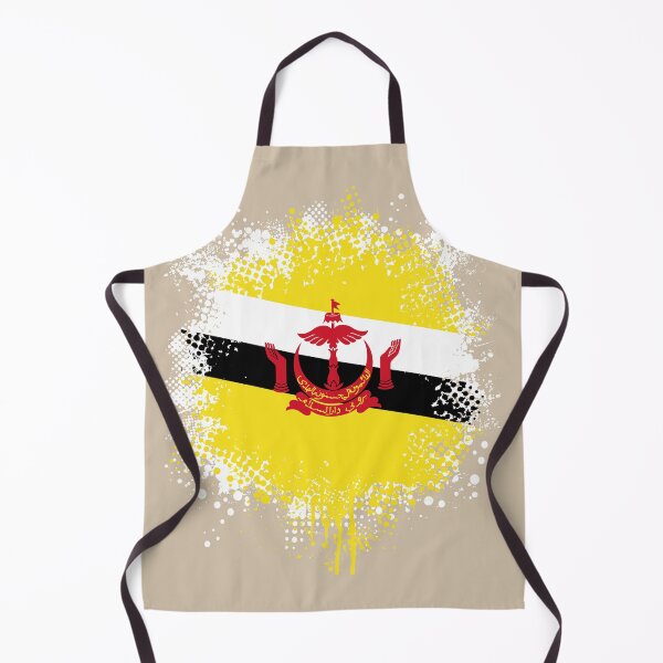 Item preview, Flag of Brunei - Splat designed and sold by pixelinga.
