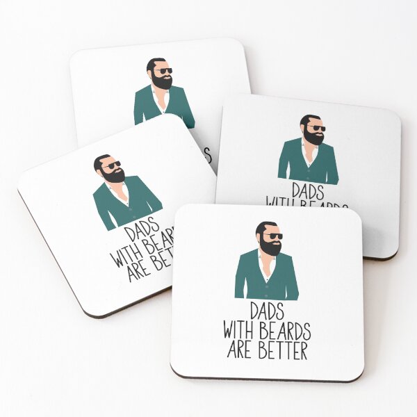 Item preview, Dads With Beards Are Better designed and sold by Ba3ksy Design.