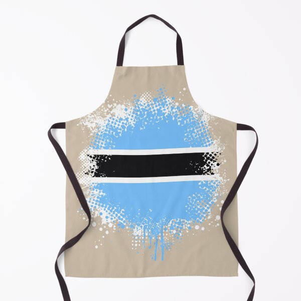 Item preview, Flag of Botswana - Splat designed and sold by pixelinga.