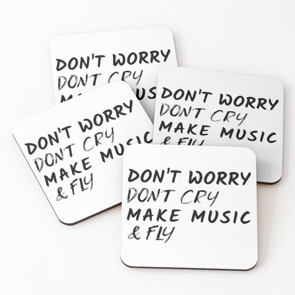 Item preview, Don't Worry Don't Cry Make Music & Fly, Music Producer designed and sold by ilovetshirts87.