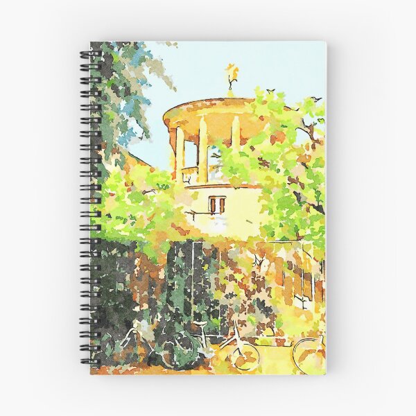 Item preview, Building and bicycles in the trees designed and sold by Giuseppe Cocco.