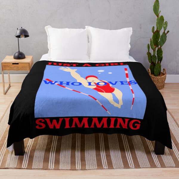 Item preview, Just A Girl Who Loves Swimming designed and sold by alancrapopod.
