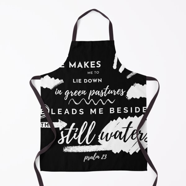 Item preview, Christian quote psalm 23 designed and sold by pureheartvision.