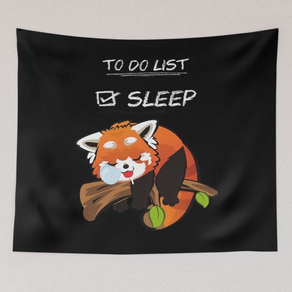 Item preview, Lazy Red Panda, Red Panda Lovers designed and sold by Cute  Pawz.