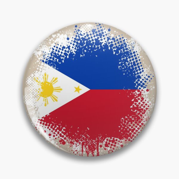 Item preview, Flag of Philippines - Splat designed and sold by pixelinga.