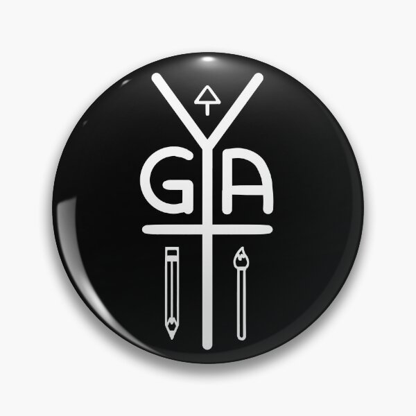 Item preview, Yuuki G's Artsy Things Official Logo 2021 (White) designed and sold by Yuuki G's Artsy Things.