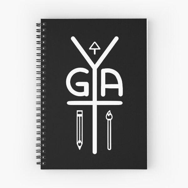 Item preview, Yuuki G's Artsy Things Official Logo 2021 (White) designed and sold by Yuuki G's Artsy Things.