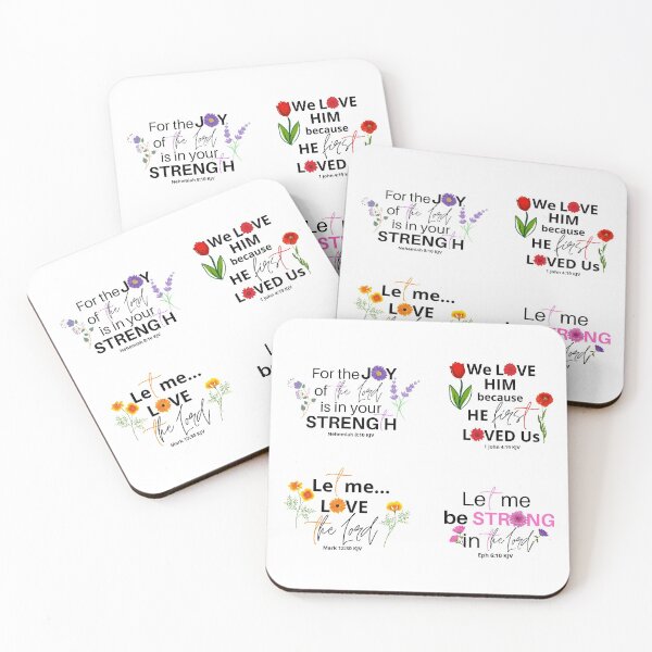 Item preview, Floral Christian Bible Verses Mix designed and sold by Nancyanna.