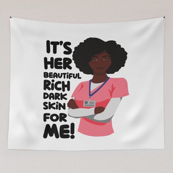 Item preview, It's Her Beautiful Rich Dark Skin For Me! designed and sold by Rell1970.