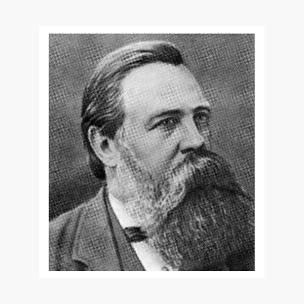 Item preview, Friedrich Engels in 1877 designed and sold by GodsAutopsy.