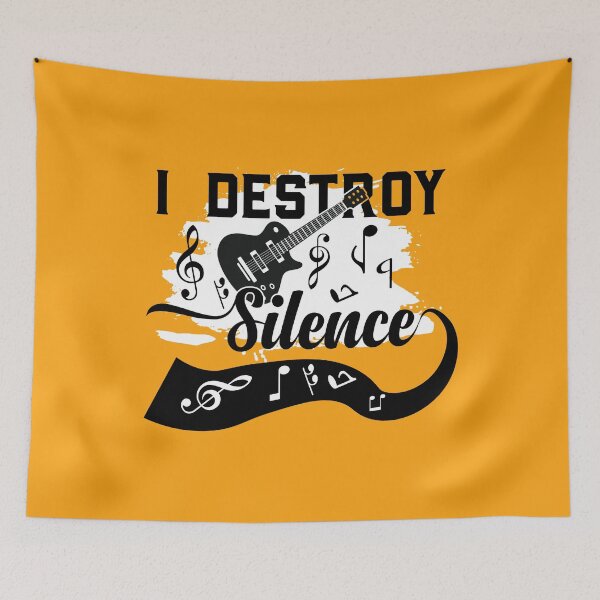 Item preview,  I Destroy Silence designed and sold by ADAMYASS.