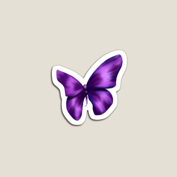 Purple Butterfly Magnet