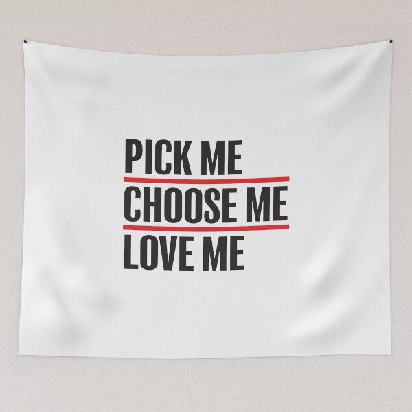 Item preview, Pick me, choose me, love me designed and sold by Wolka.