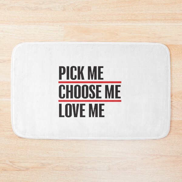 Item preview, Pick me, choose me, love me designed and sold by Wolka.
