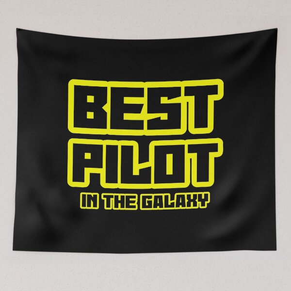 Item preview, Best Pilot In The Galaxy Gift Design designed and sold by designsnmore.