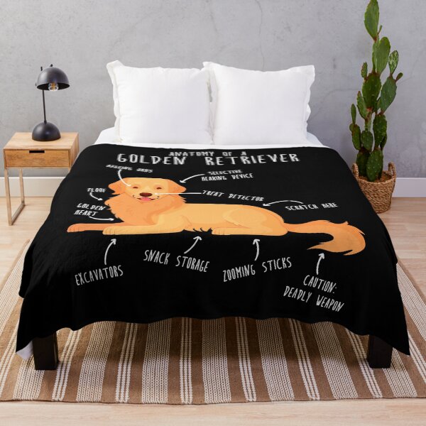 Item preview, Anatomy of a Golden Retriever designed and sold by Clara Hollins.