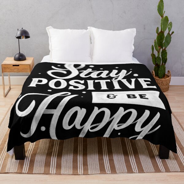 Item preview, Stay Positive Be Happy designed and sold by SECRET STORE.
